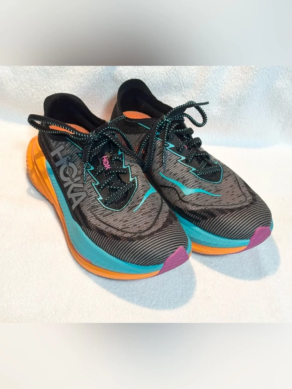Hoka Mach X2 ladies running shoes size 7.5 wide